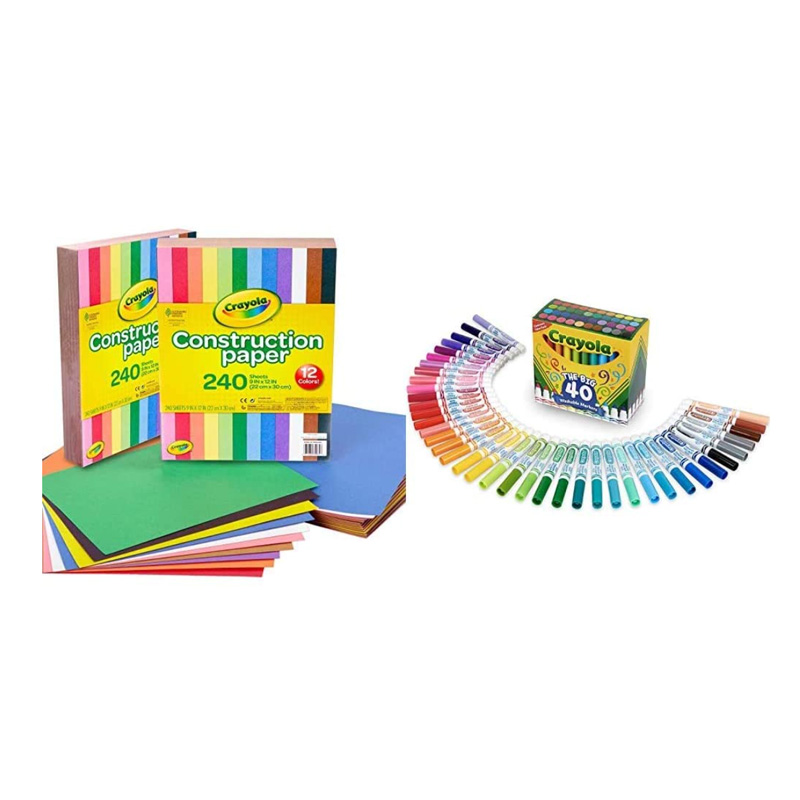 Crayola Premium Black Construction Paper