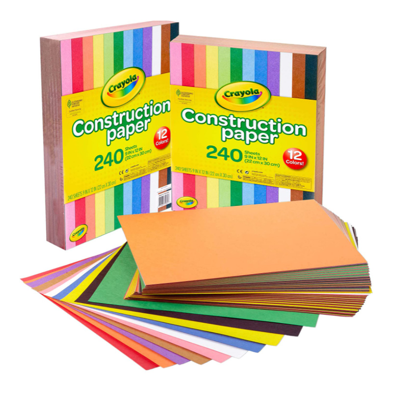 Crayola Premium Black Construction Paper